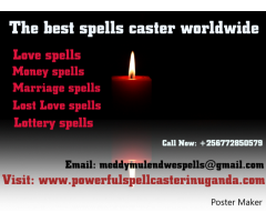 Most Powerful love spells in Uganda +256772850579