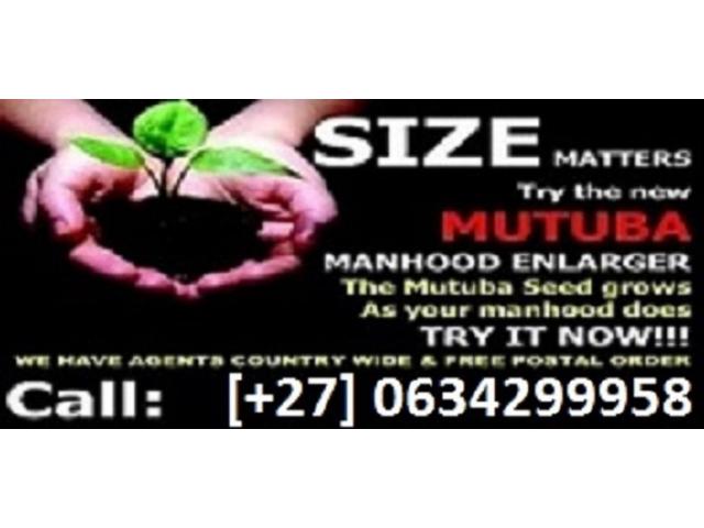 mutuba seed classifieds and manhood enlargement