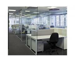 TEMPERED GLASS OFFICE PARTITIONING KAMPALA(U)
