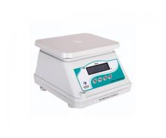 Table top weighing scales for bakeries