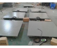 Electronic floor weighing scales