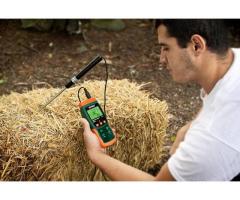 Moisture meter for organic fertilizer animal feed