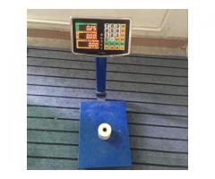 Weighing scales shop in Uganda