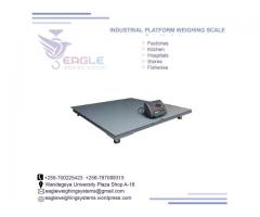 Electronic bench type iron cast platform scales