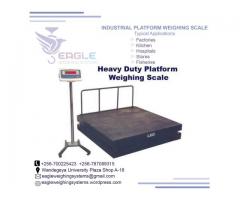 Electronic iron cast platform weighing scales