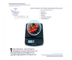 Square 30kg commercial table top weighing scale