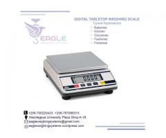 Accurate household kitchen weighing scales
