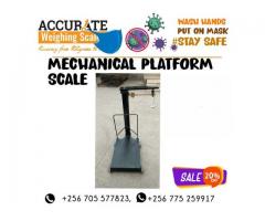 manual dial  platform scales +256705577823