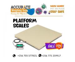 Checkered 500kg digital platform scales