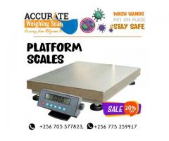 Rugged floor heavy duty scale for commercial