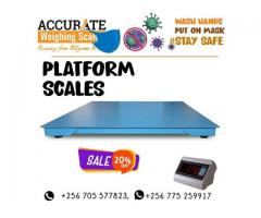 Verification certificate for platform scales
