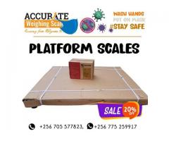 Trade approved platform scales for sale