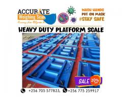 Portable floor heavy duty scales