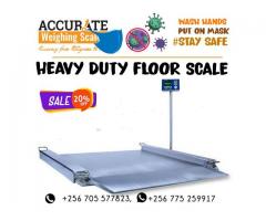 Weighing floor scales at accurate systems LTD