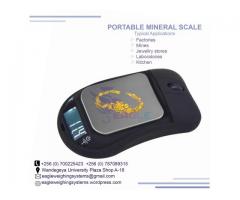 Portable mineral Weighing Scales in Uganda