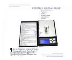 Portable mineral weighing scales in Kampala