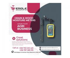 Portable moisture meter for grains