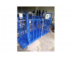 Cattle floor weighing scales for industries