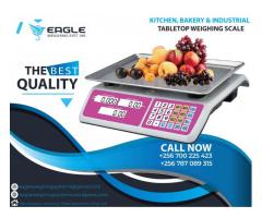 Commercial TableTop Kitchen Scales in Kampala