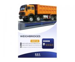 concrete poured industrially vibrated weighbridge