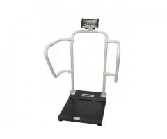 Height and weight weigh scales for the gym